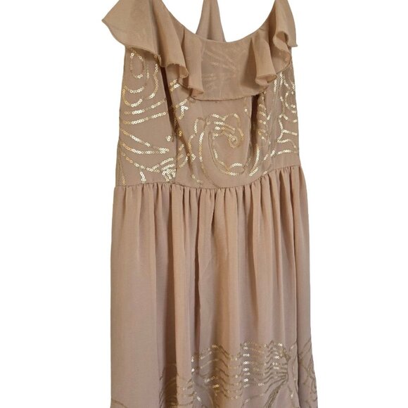 Johnny Martin Women's Empire Waist Mini Dress Size 3 Homecoming Dress Party - Picture 4 of 9